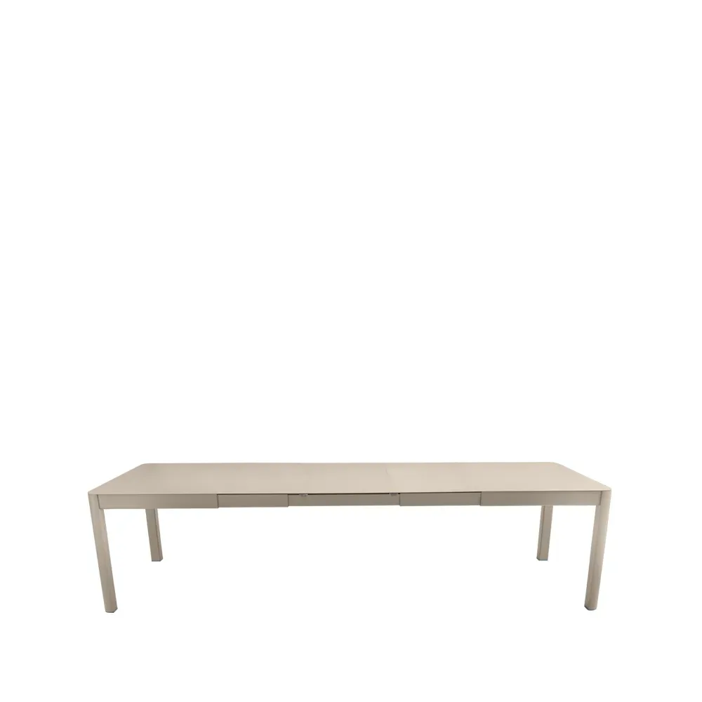 Fermob Ribambelle XL bord Nutmeg (beige), 3 utdragsskivor