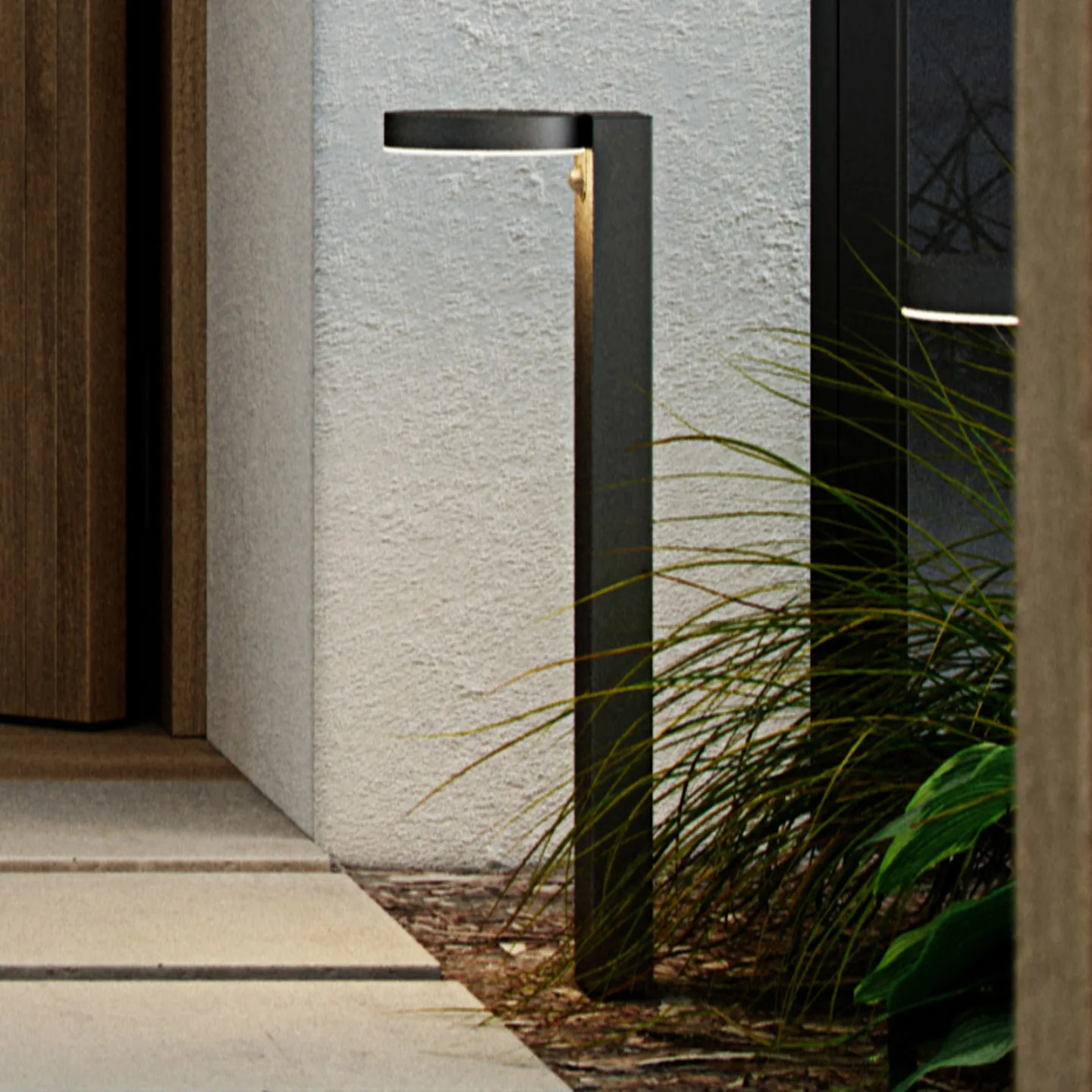 Rica Round LED Solarzelle Garten Leuchte Black - Nordlux - Modern - Metall - Einflammig
