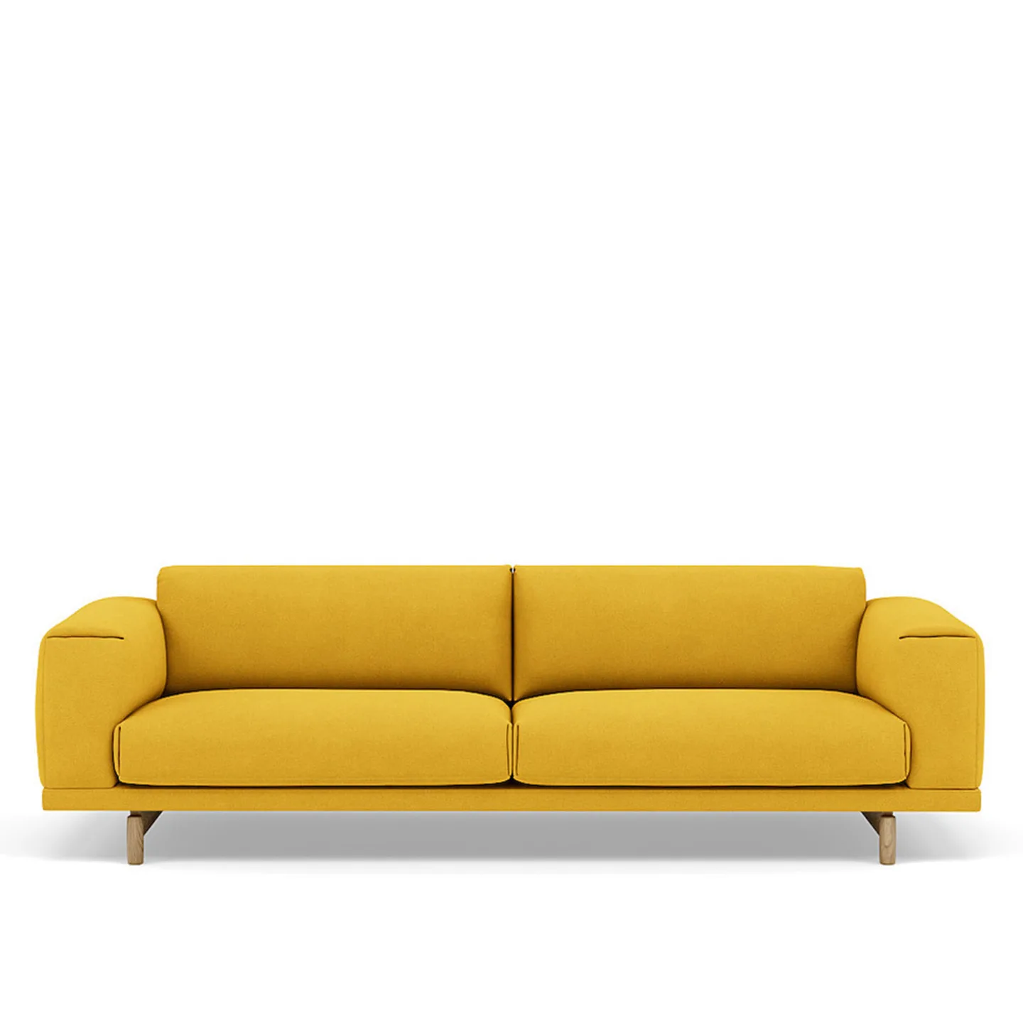 Muuto - Rest Sofa 3-Seater, Hallingdal 457 - Soffor - Anderssen & Voll - Gul