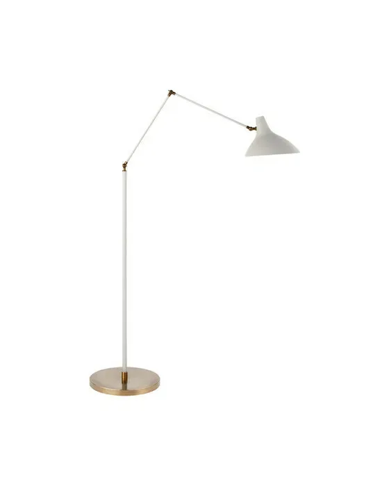 Charlton Floor Lamp White