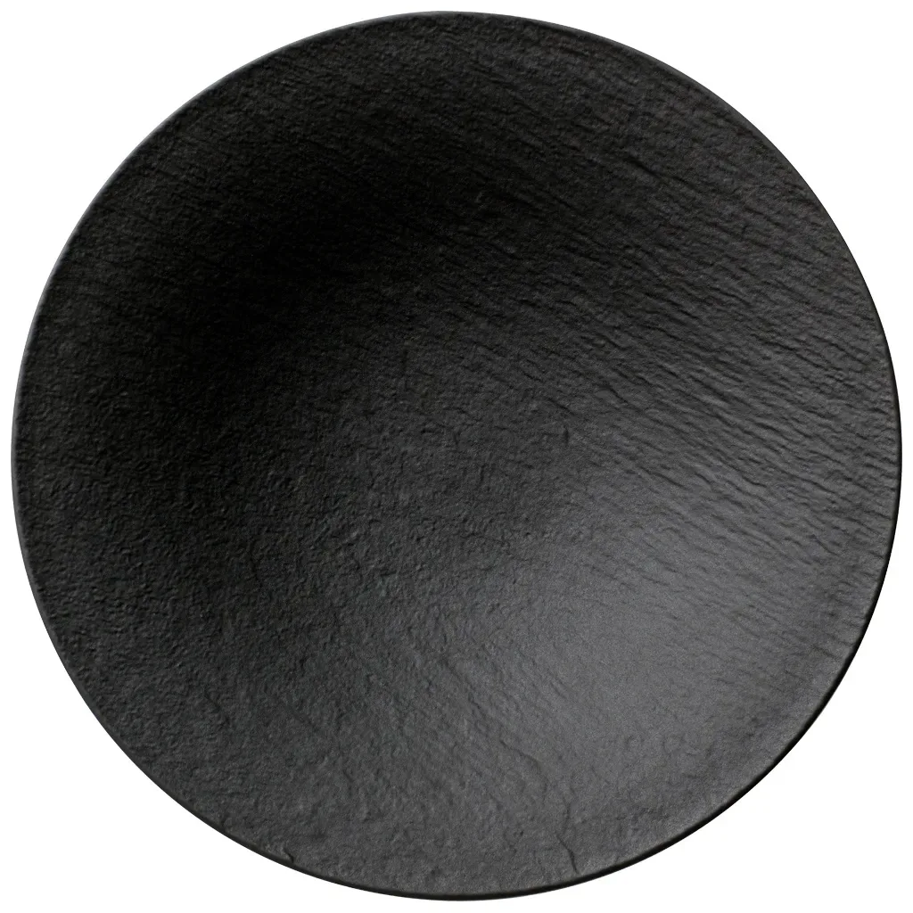 Villeroy & Boch Manufacture Rock tiefe Schale Ø28,5 cm Schwarz
