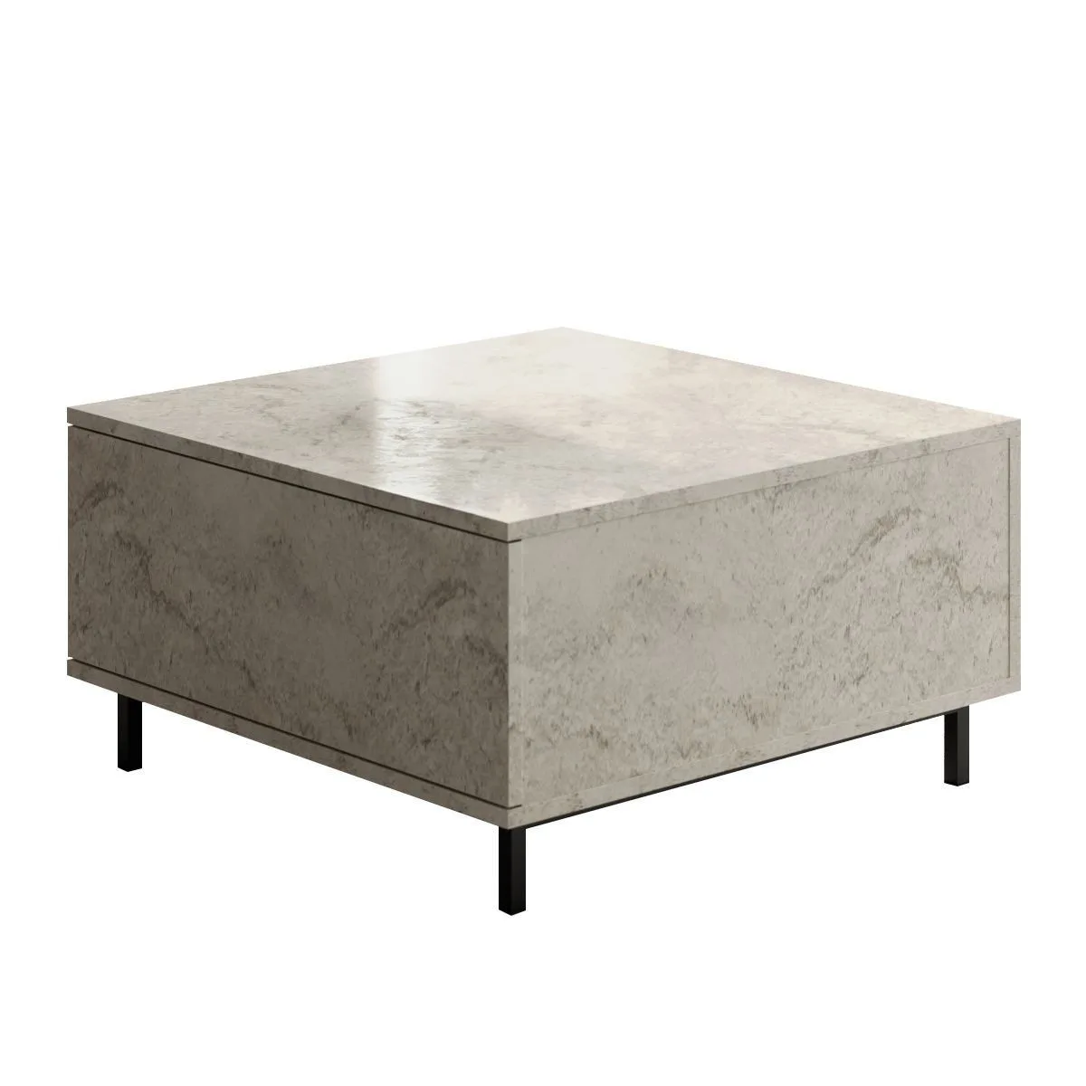 Djarhint Soffbord 75 cm - Travertin