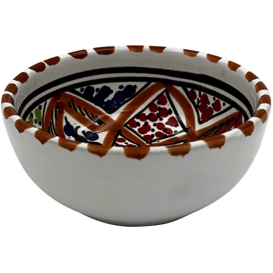 Schüssel Tunis orange Keramik D 10 cm 1 Stk