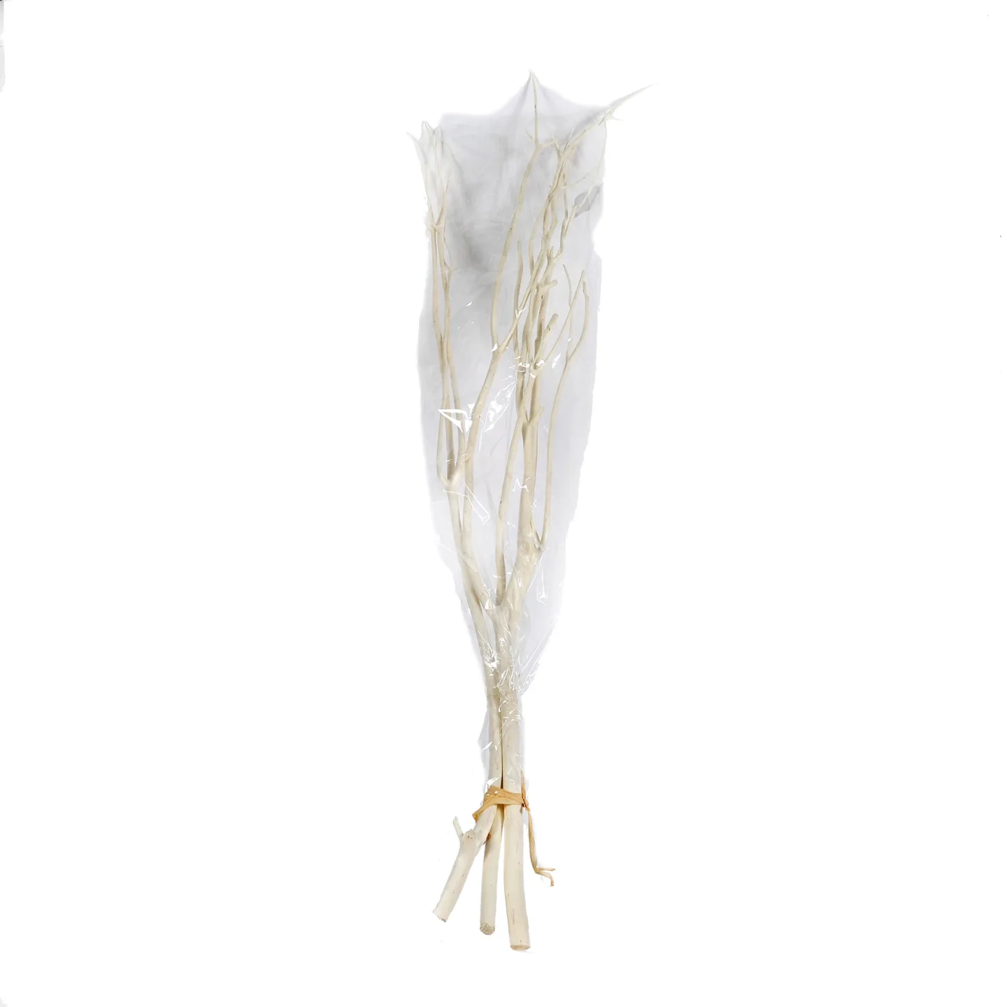 Decofinder Kunstblumen Mitsumata, 3er Bund, Weiss | Schubiger Möbel