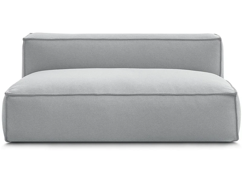 2er Gartensofa BOBOCHIC BIARRITZ Stoff chiniert grau