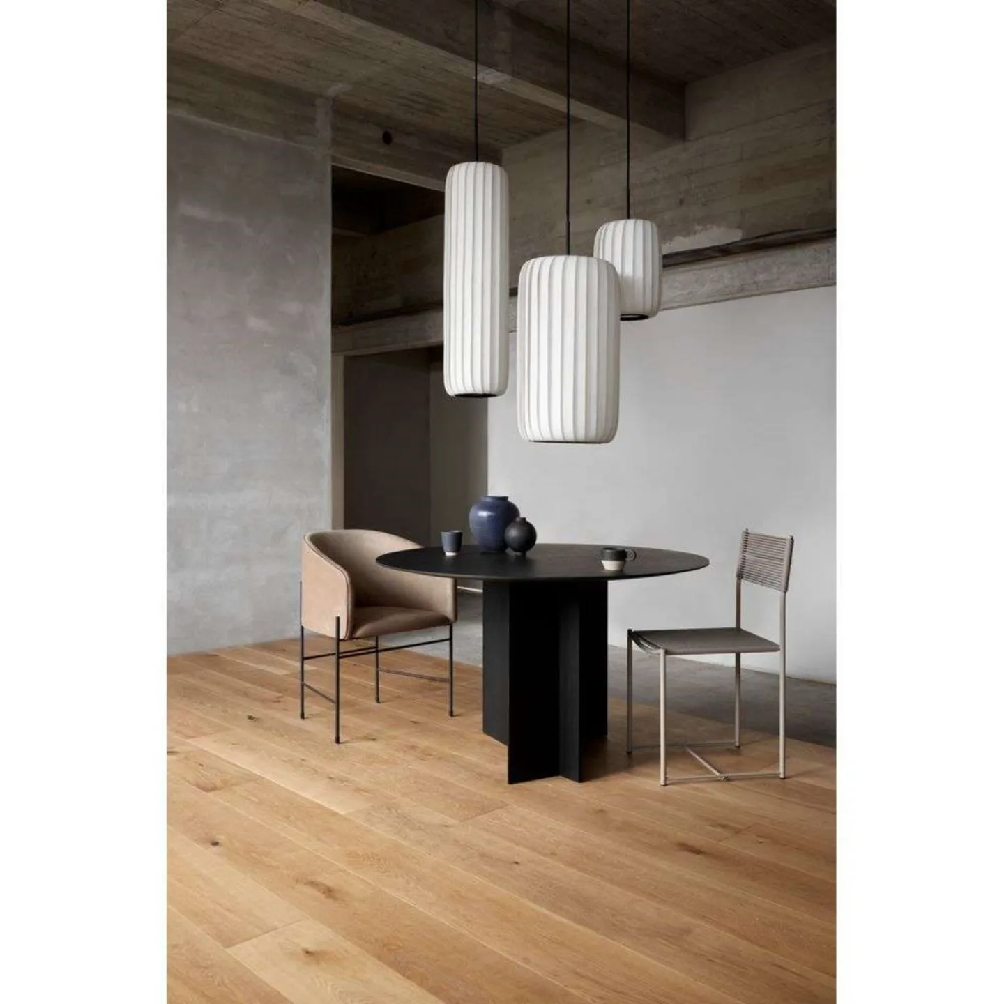 TR37 Pendelleuchte White Ø25 - Tom Rossau - Wohnzimmer - Kunststoff