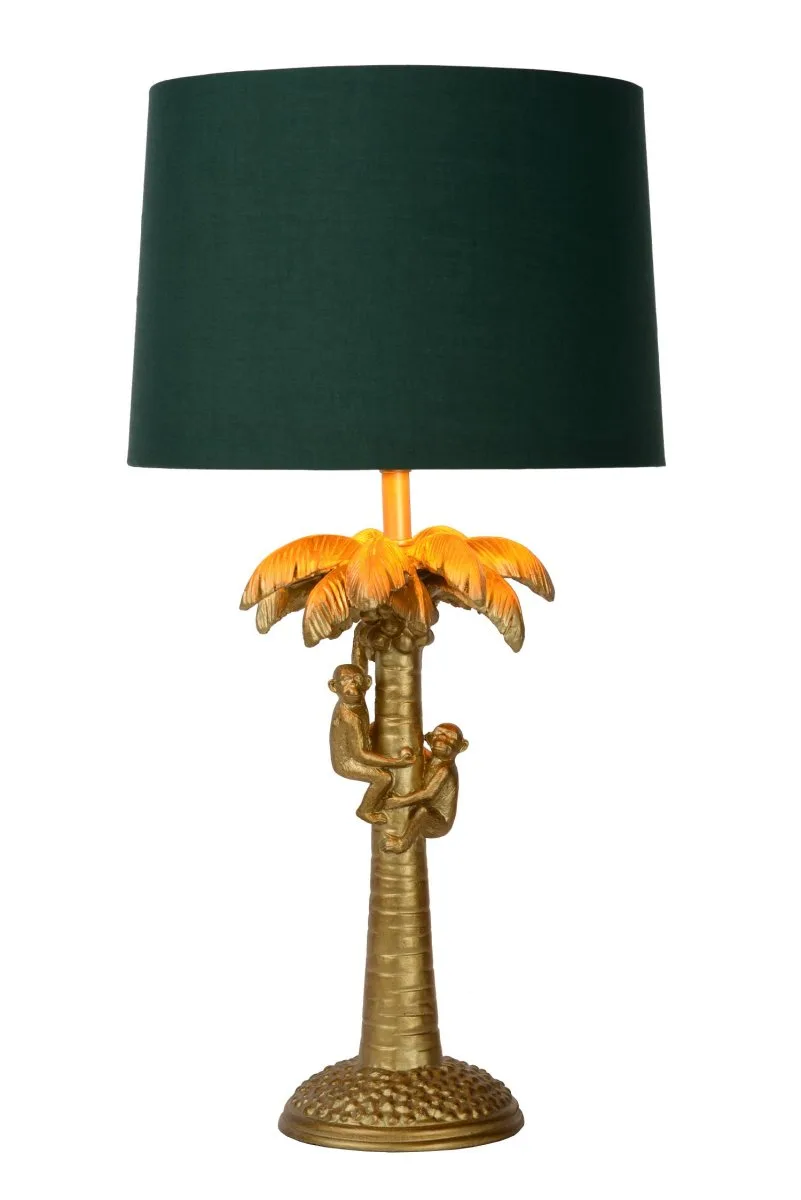 Lucide - Extravaganza Coconut 58cm - Bordslampa - Mattguld/mässing