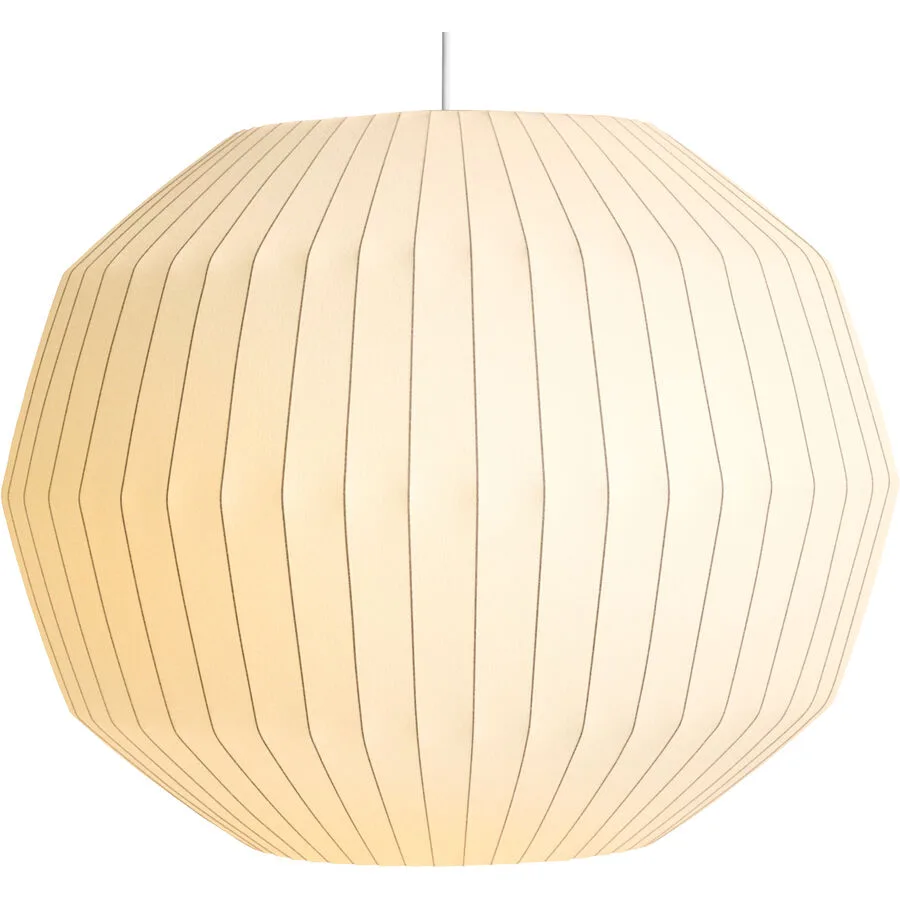 Nelson Angled Sphere Bubble Pendellampe L - Herman Miller - Wohnzimmer - Kunststoff