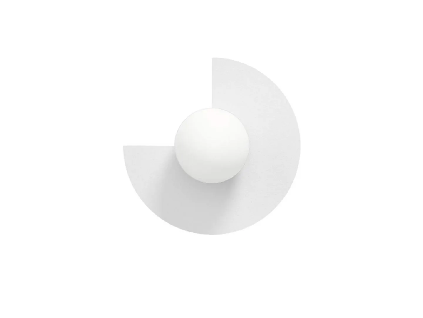 Candy Big Circle 270 S vegglampe, hvit - Swedish Ninja - Stue - Metall