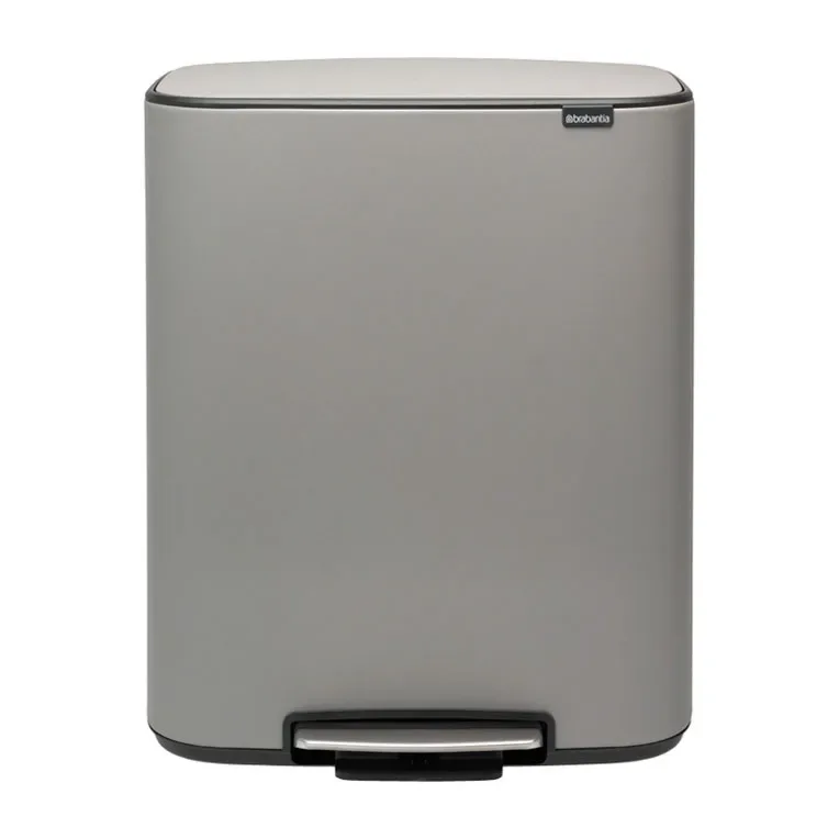 Brabantia Bo Treteimer 60 L Mineral concrete grey