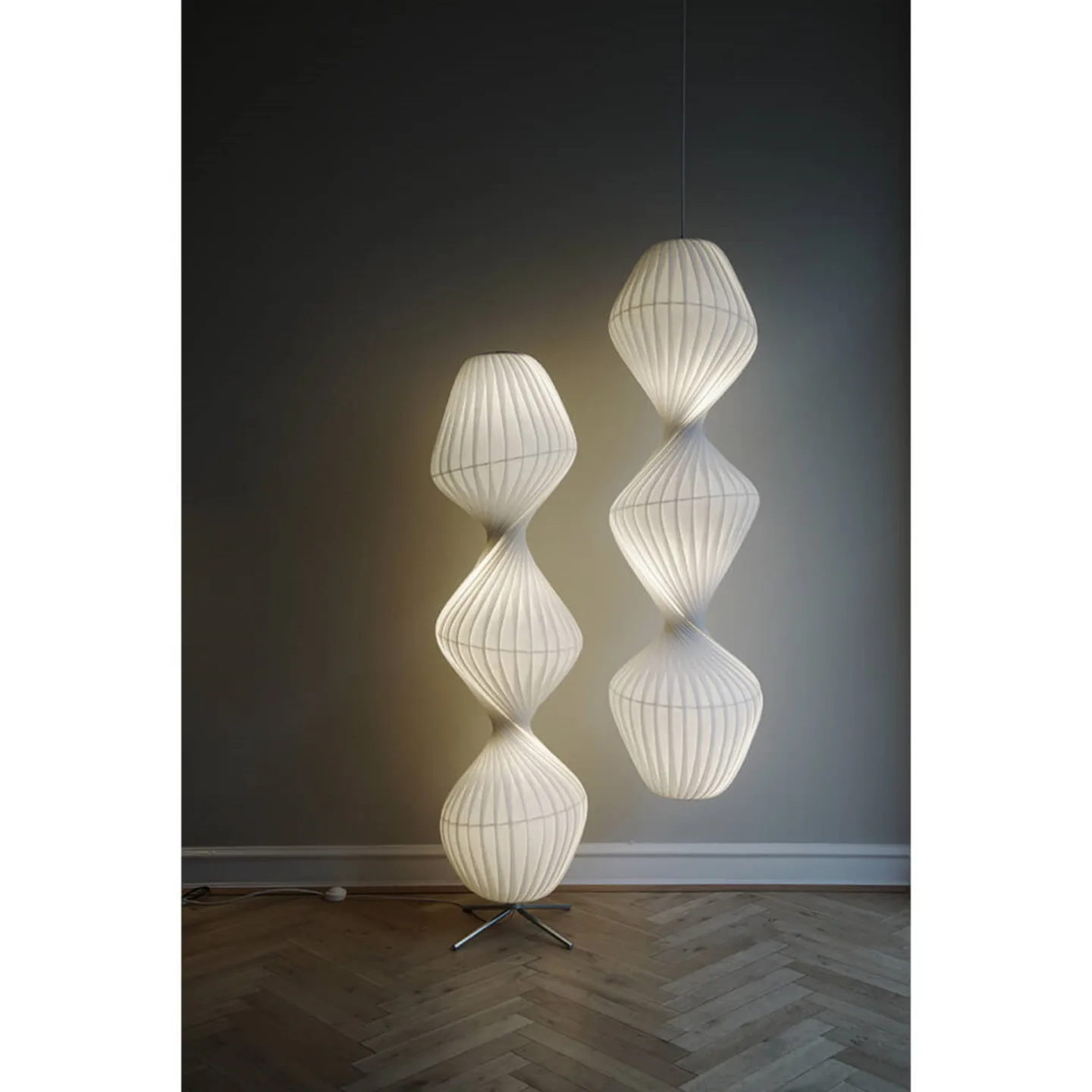 TR33 Pendelleuchte PC/Nonwoven White - Tom Rossau - Wohnzimmer - Kunststoff