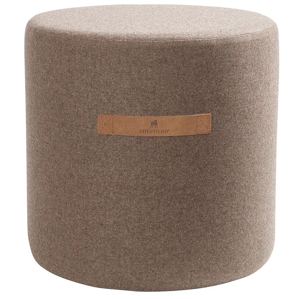 Shepherd of Sweden Shepherd puff Sara 40 cm Cappuccino