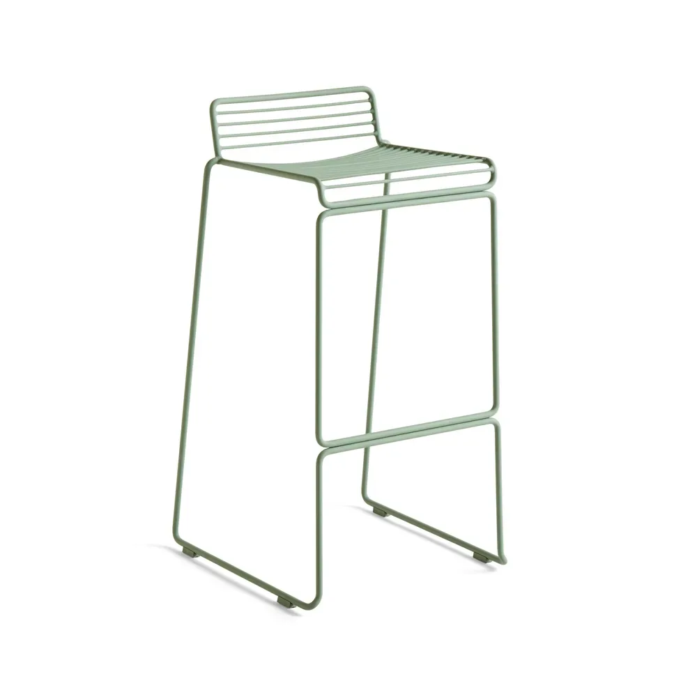 HAY Hee High Barstuhl 75 cm Fall green