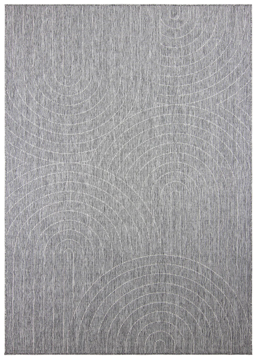 Innendørs/Utendørs tepper - Hayden (grå) (Størrelse: 200 x 290 cm)