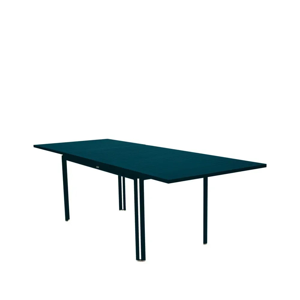 Fermob Costa matbord med iläggsskiva Acapulco blue (blå)