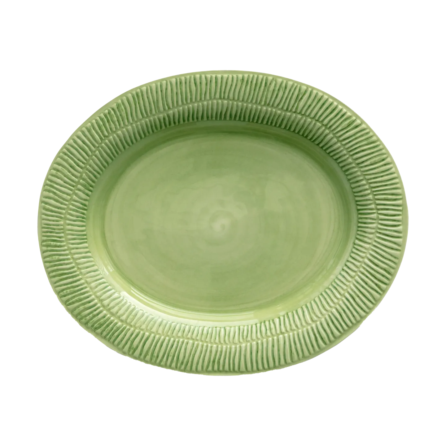 Mateus Stripes Teller 30 x 35cm Grün