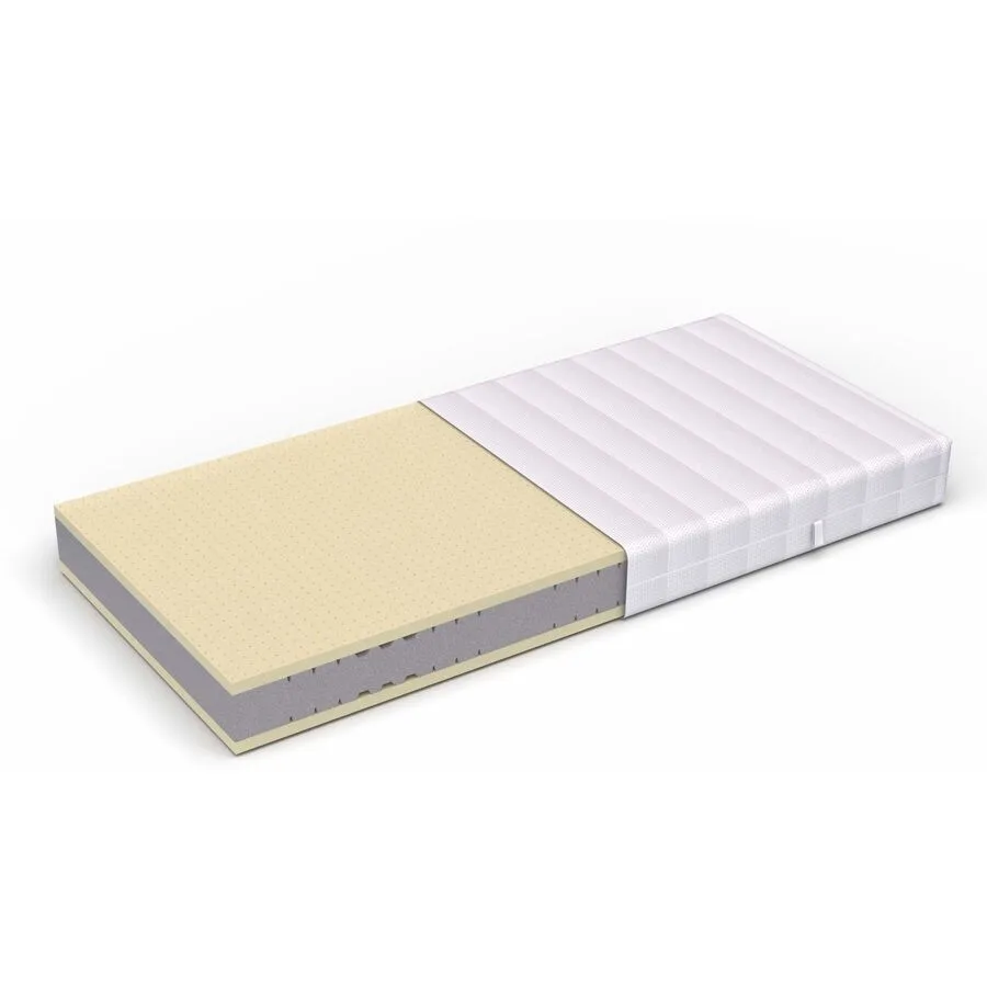 Matratze Aero Weiss Schaumstoff 80 x 200 cm - Schweizer Möbelhersteller