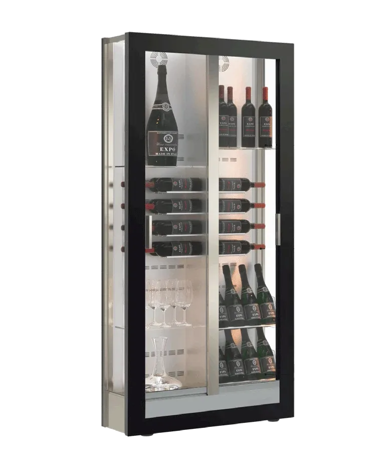 Freistehender Weinkühlschrank - Teca H14 White