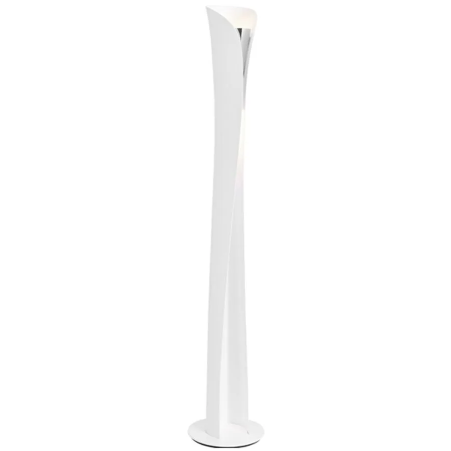 Designer-Stehlampe Artemide Cadmo dimmbar H 174 cm - Farbe: weiss - Material: Metall - LED - Lichtfarbe: Warmweiss - LED Energiesparlampen