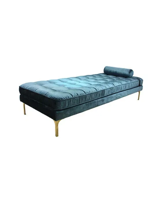 Bonham Daybed Indigo/Brass