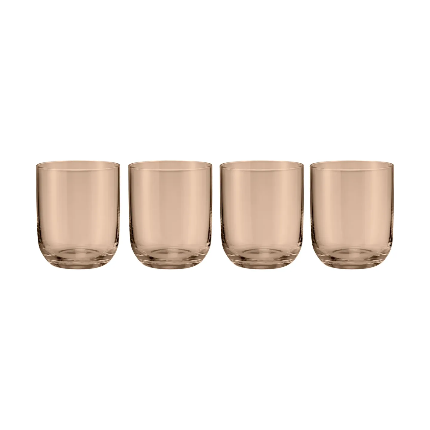 blomus Fuumi Trinkglas 34 cl 4er-Pack Coffee