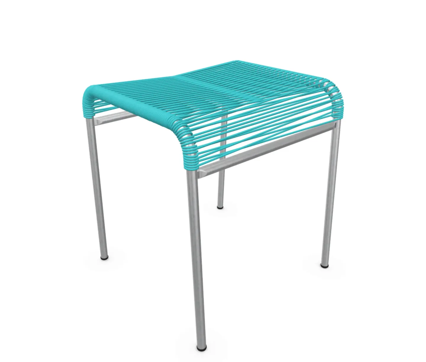 Schaffner Spaghetti-Hocker Säntis Hoch Feuerverzinkt Blau | Schubiger Möbel
