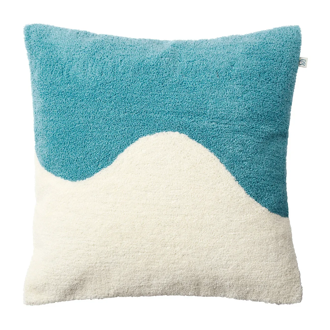 Chhatwal & Jonsson Yogi Kissenbezug 50 x 50 cm Heaven blue-off white