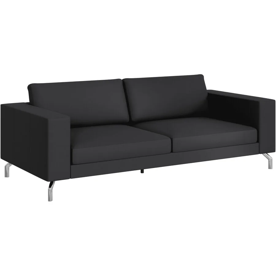 Sofa Domino Schwarz Leder 220 cm 98 cm - Möbel Konfigurator: Traummöbel individuell zusammenstellen