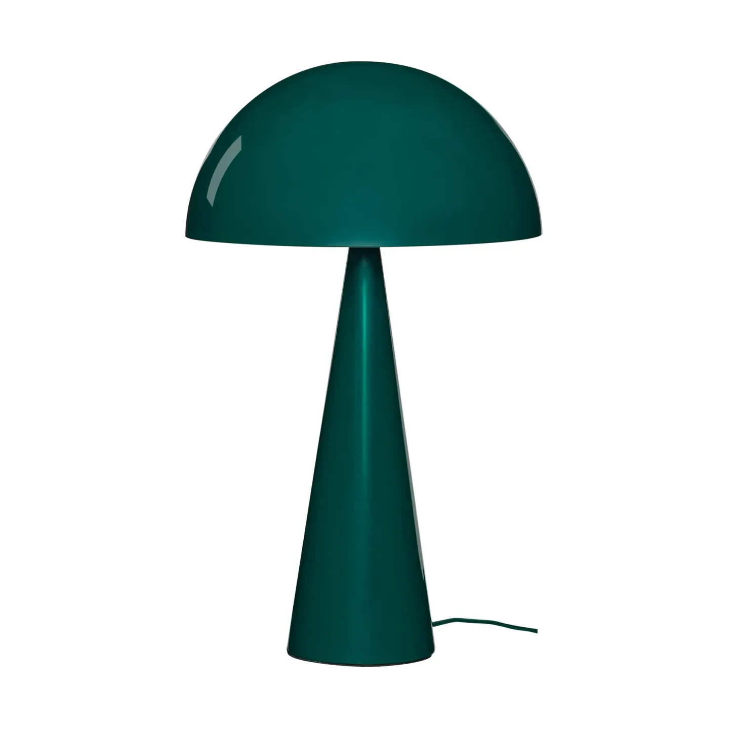 Hübsch Mush Tischleuchte Dark green, tall 50 cm