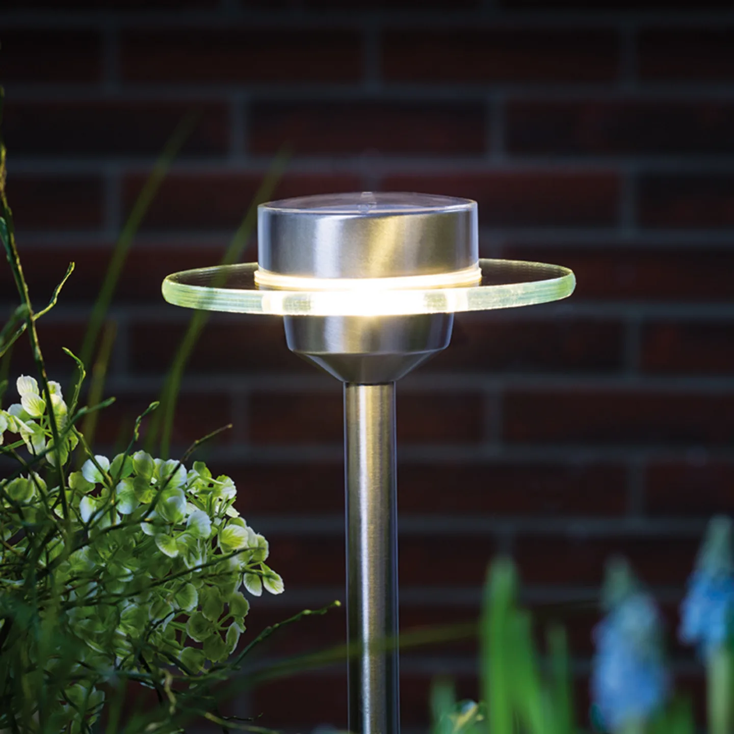 Ufo Solar LED Gartenleuchte IP44 Edelstahl - Paulmann - Modern - Metall - Einflammig