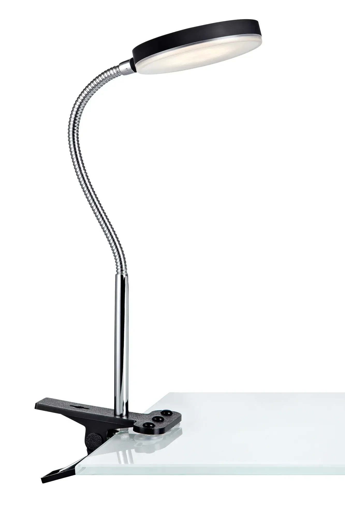 Flex Klemmlampe Schwarz