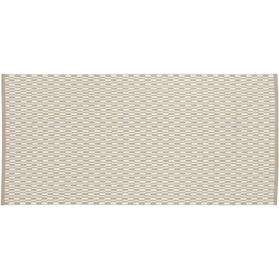 HORREDSMATTAN Teppich Tjörn beige Wolle/Polyester 75 x 150 cm