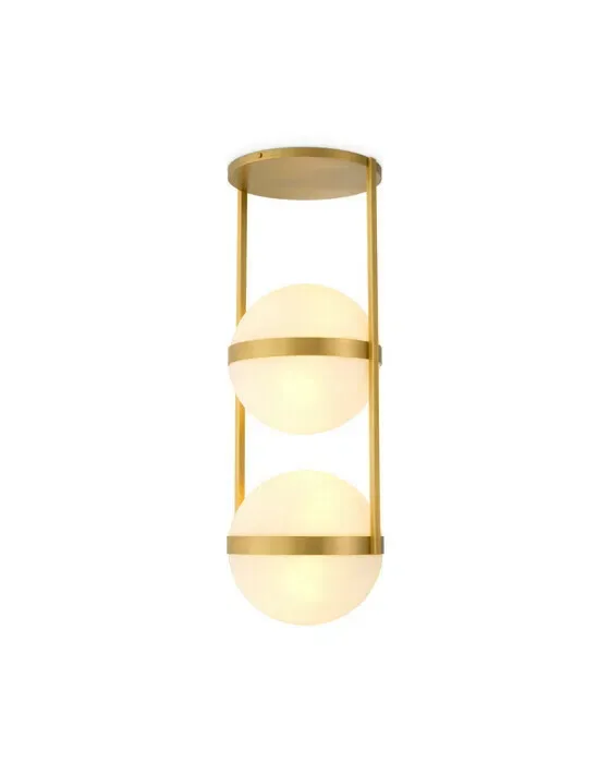 Dover Ceiling Lamp Antique Brass