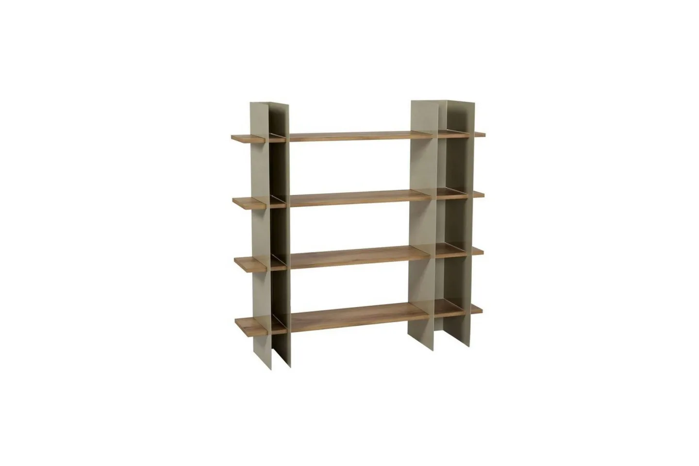 Nara Bokhylla 120 cm - Taupe