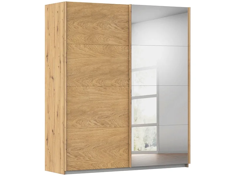 Schwebetürenschrank MATTERHORN artisan eiche 2 Türen