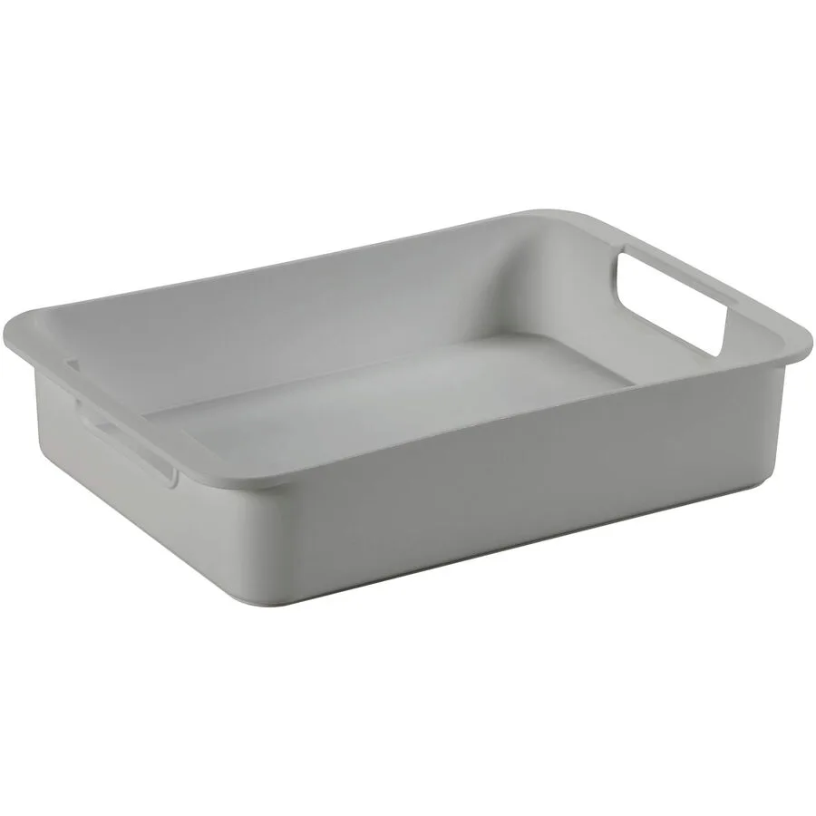 Box Sigma home Grau Kunststoff 6.8 cm - Farbe: hellgrau