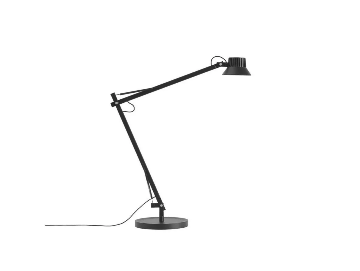 Dedicate Tischleuchte L2 Black - Muuto - Arbeitszimmer / Büro - Aluminium