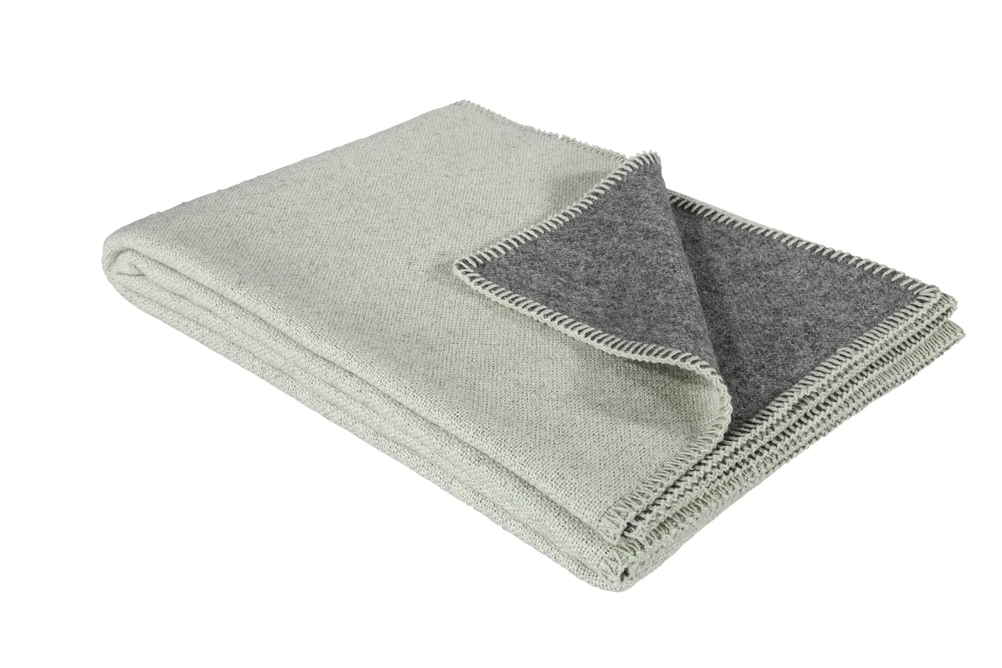 Eskitex AG Plaid Cotola, 130x200 cm Grün | Schubiger Möbel