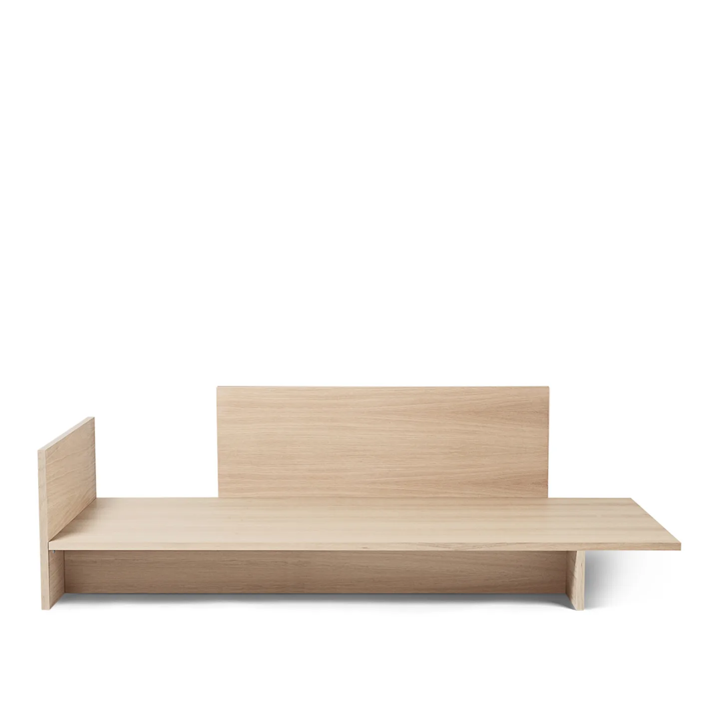 Ferm Living - Kona Bed Natural Oak - Sängar - Träfärgad