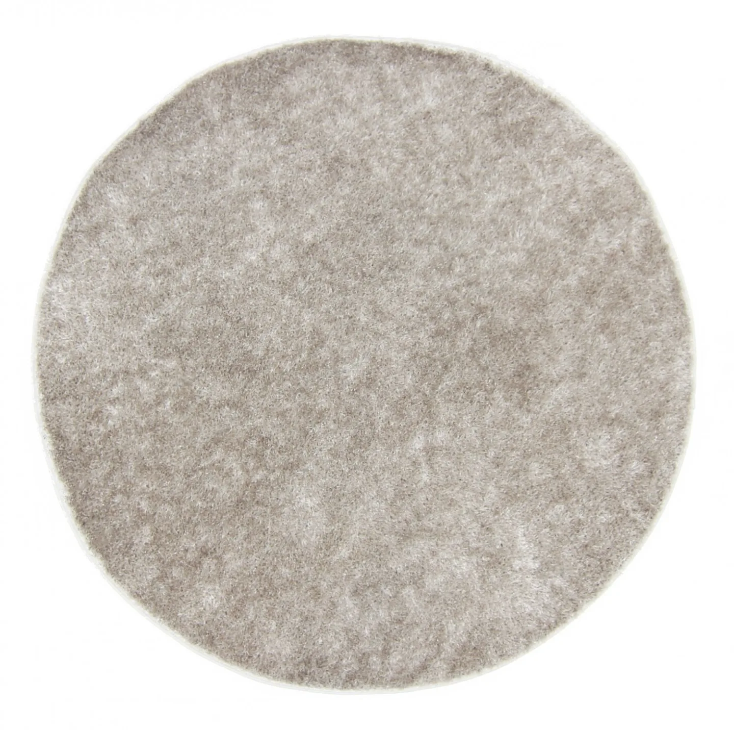 Runde tepper - Cosy (hvit) (Størrelse: Ø 120 cm)