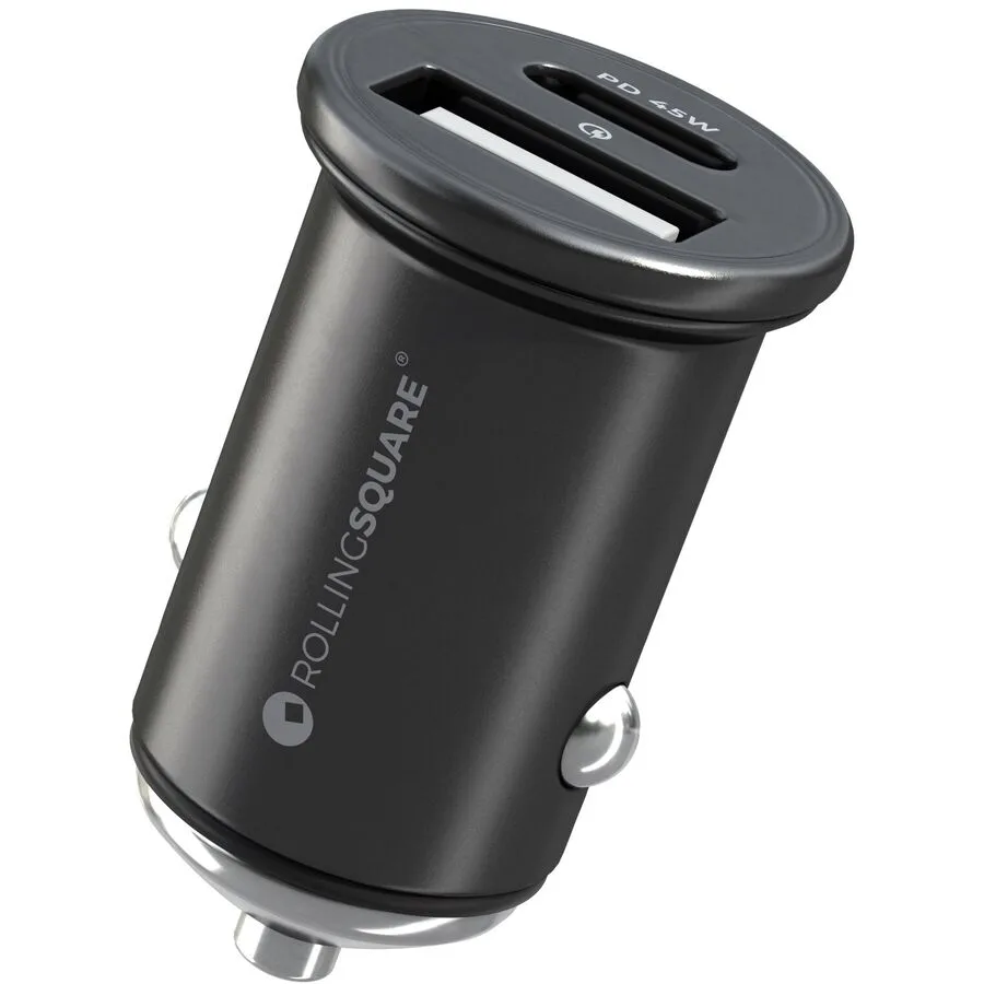 Car-Adapter Rolling Square Schwarz - Material: Kunststoff
