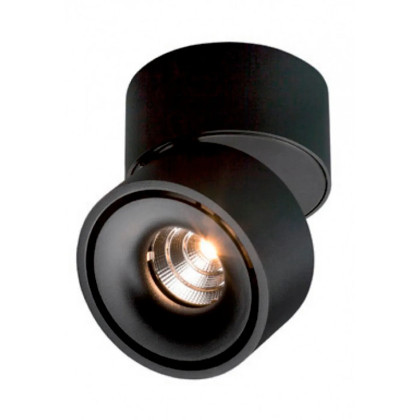 Easy W100 LED Påbygningsspot 2700K Black - Antidark - Stue - Aluminium