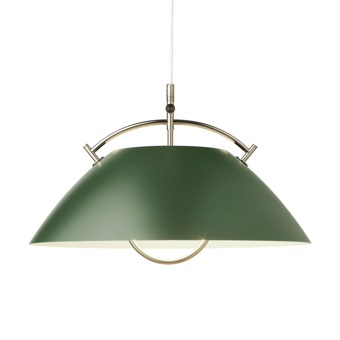 Carl Hansen & Søn HJW37 The Pendant utan hiss Dark green-gold