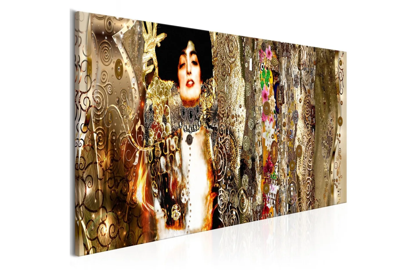 Tavla Judith And Flowers 1 Part Narrow 135x45 cm -