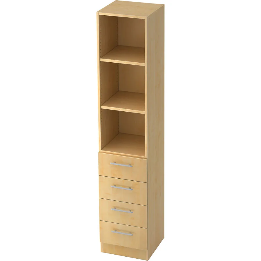 Regal Office Ahorn Holzwerkstoff B 40.6 cm H 200.4 cm