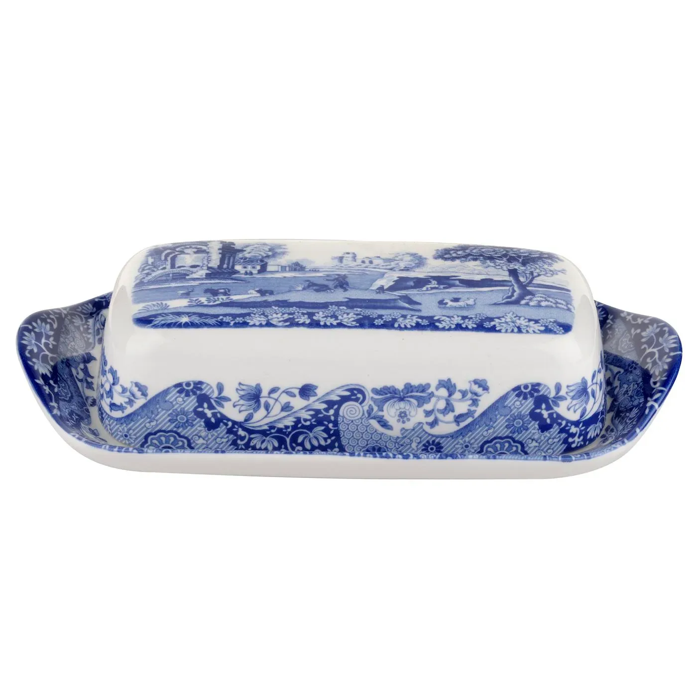 Blue Italian smörfat