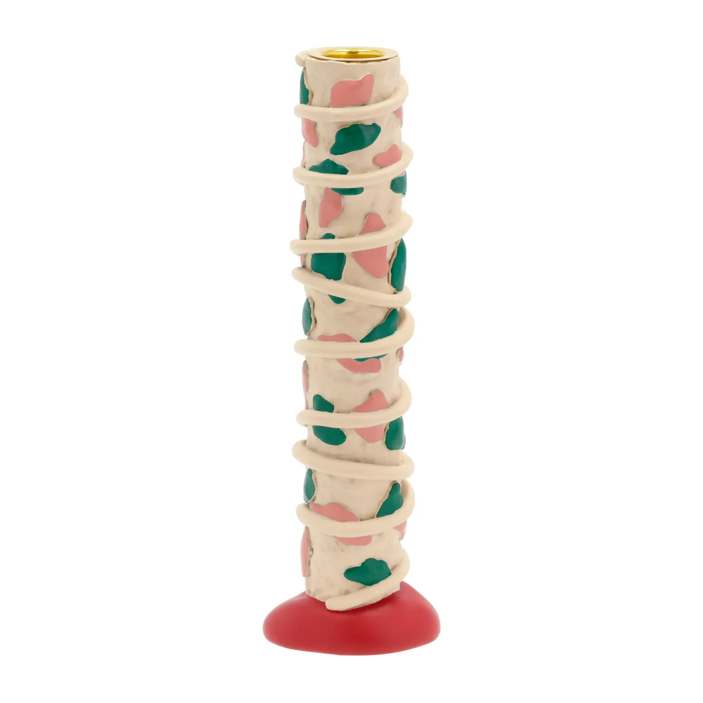 Villa Collection Styles Kerzenhalter Flecken 21cm Pink-green