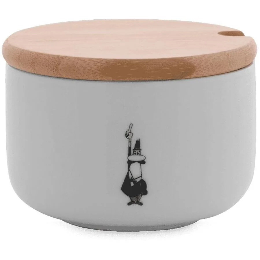 Zuckerdose Bialetti Weiss Porzellan/Keramik 280 ml