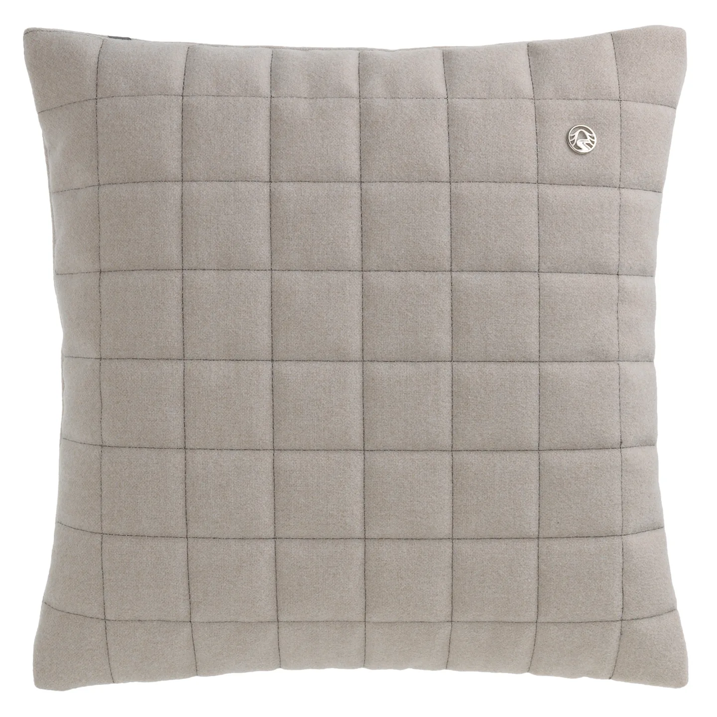 Stoeckel & Grimmler Kissenhülle Patted Check Beige 40x40 cm Beige | Schubiger Möbel