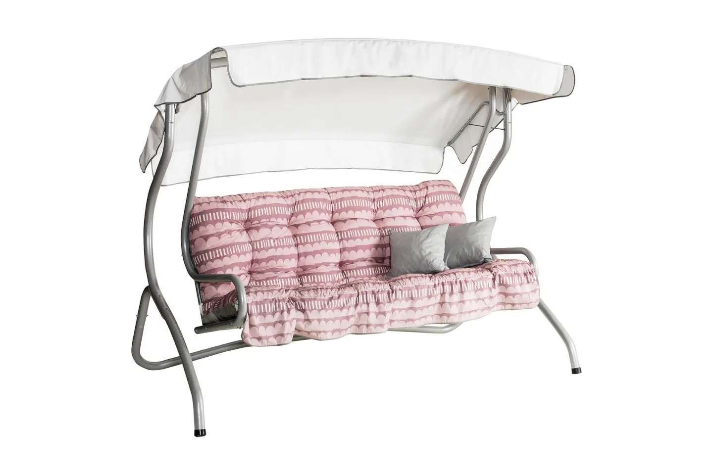 Monica 3- pers. hammock, 84B - Grå/Rosa